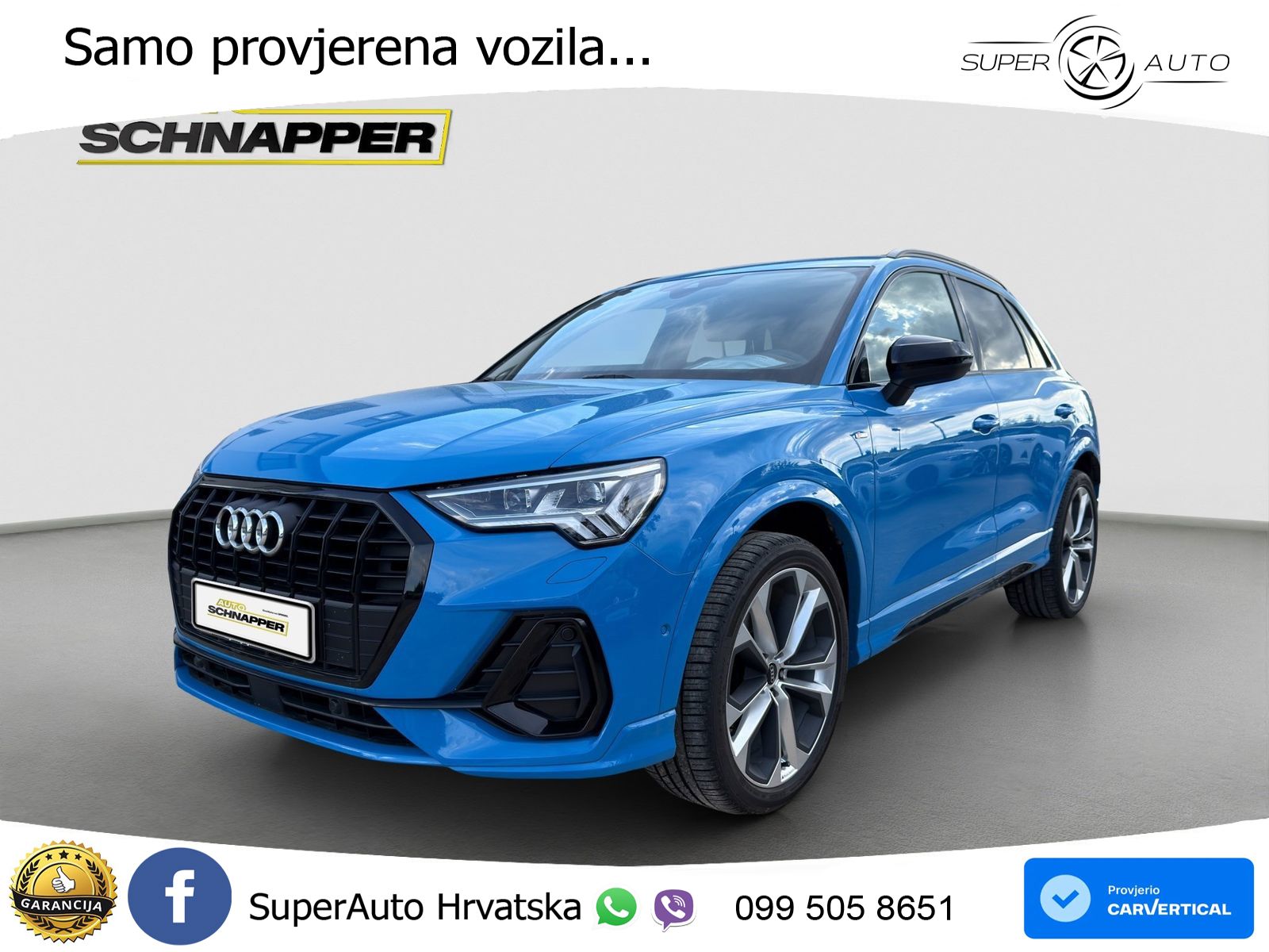 Audi Q3 35 TFSI (150 KS) S tronic S line LED+GR SJED+ACC