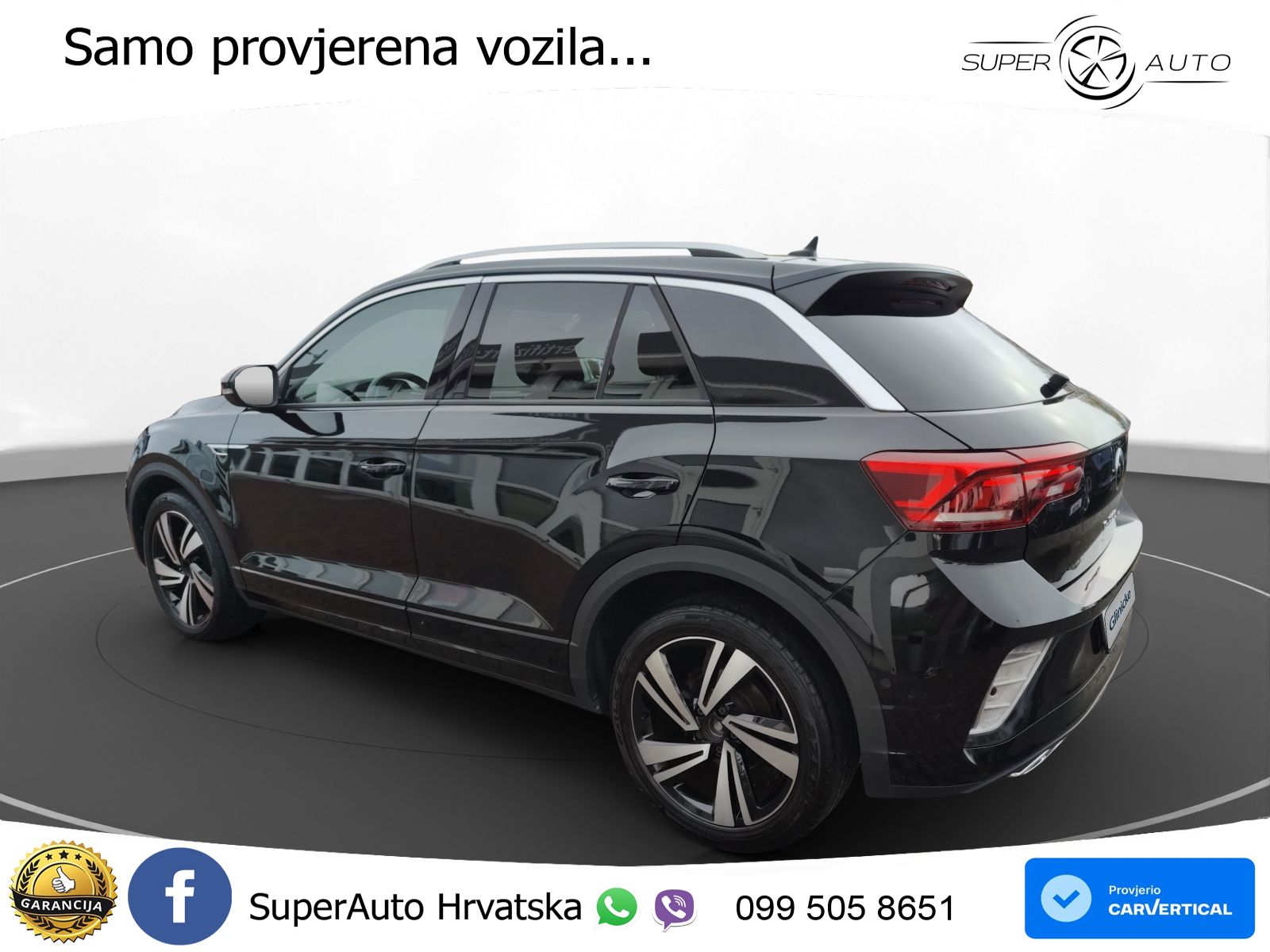 Volkswagen T-Roc 2.0 TSI (190 KS) 4M DSG R-Line LED+GR SJED+ACC