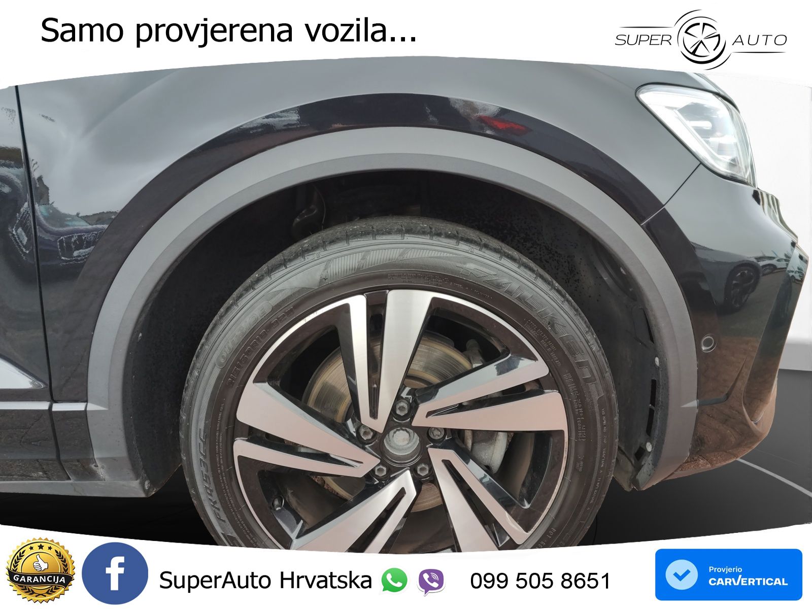 Volkswagen T-Roc 2.0 TSI (190 KS) 4M DSG R-Line LED+GR SJED+ACC