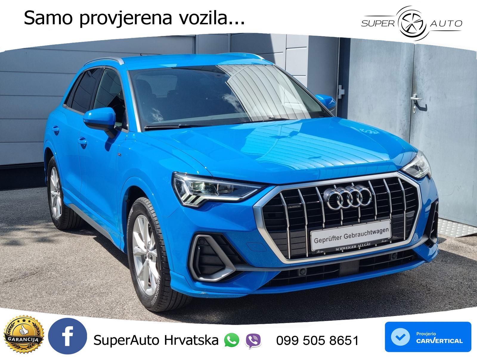 Audi Q3 40 TFSI (190 KS) quattro S tronic S line