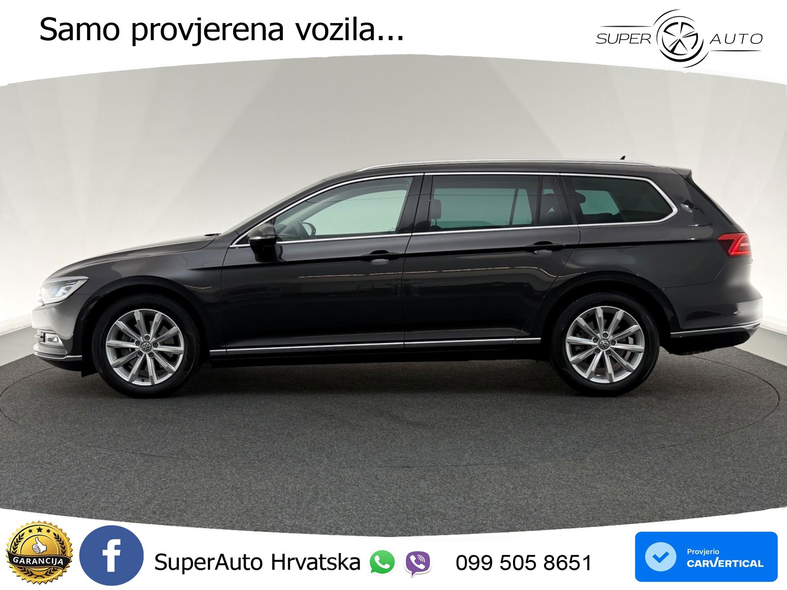 Volkswagen Passat Variant 2.0 TDI (190 KS) DSG Highline LED+GR SJED+ACC