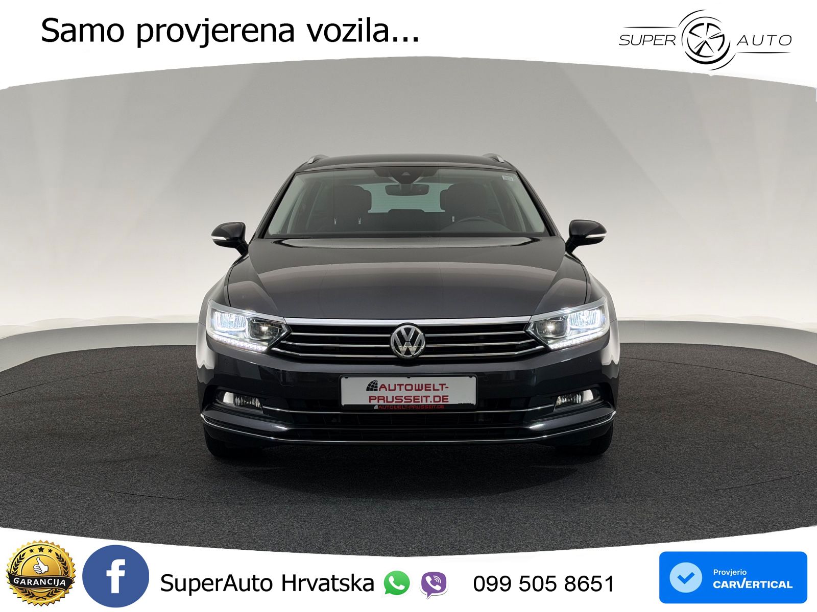 Volkswagen Passat Variant 2.0 TDI (190 KS) DSG Highline LED+GR SJED+ACC