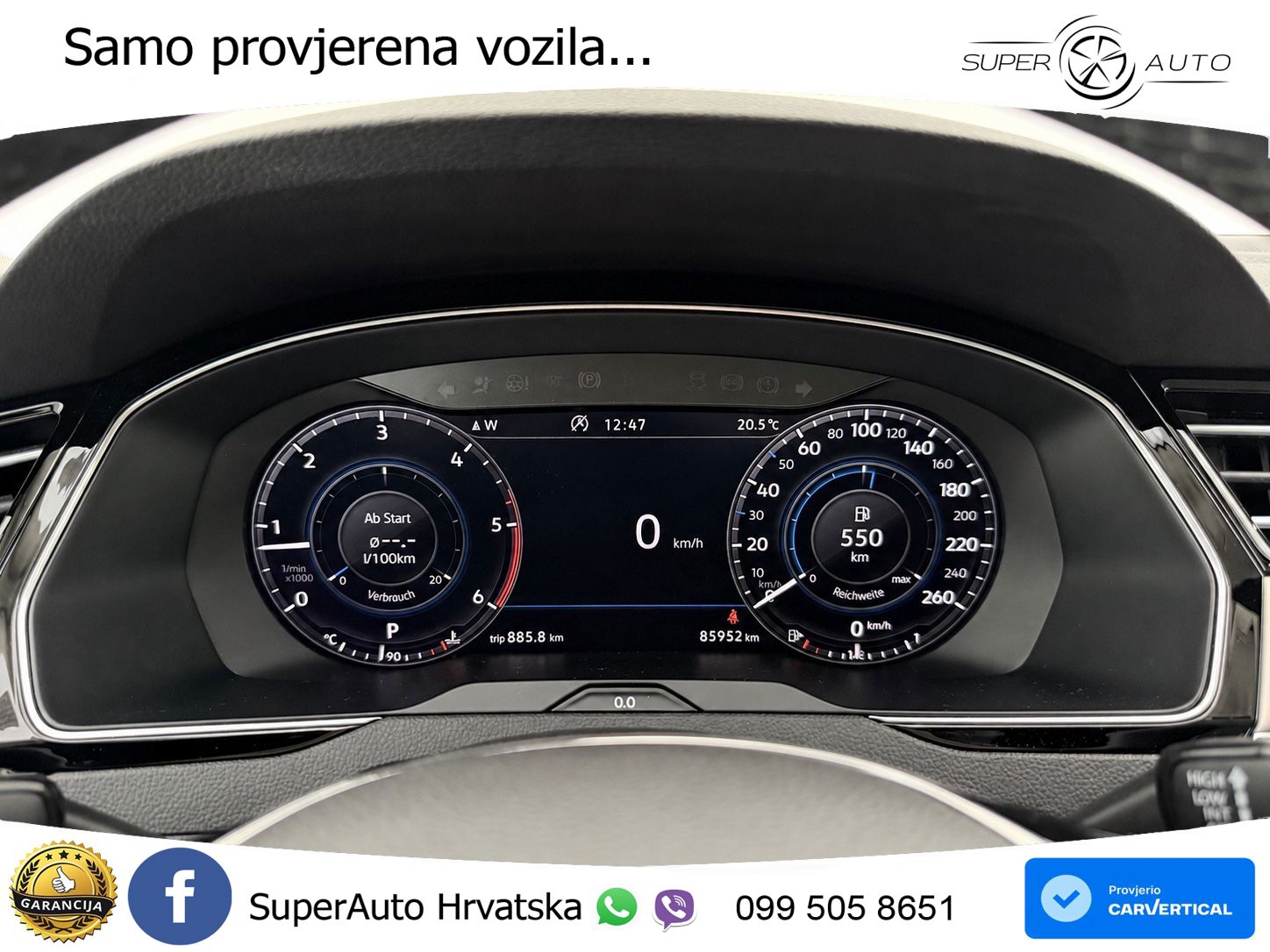 Volkswagen Passat Variant 2.0 TDI (190 KS) DSG Highline LED+GR SJED+ACC