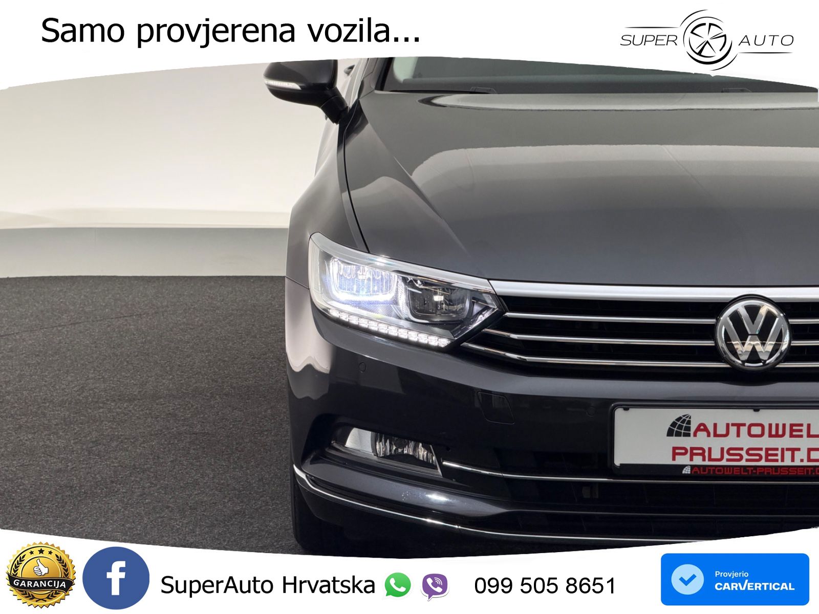 Volkswagen Passat Variant 2.0 TDI (190 KS) DSG Highline LED+GR SJED+ACC