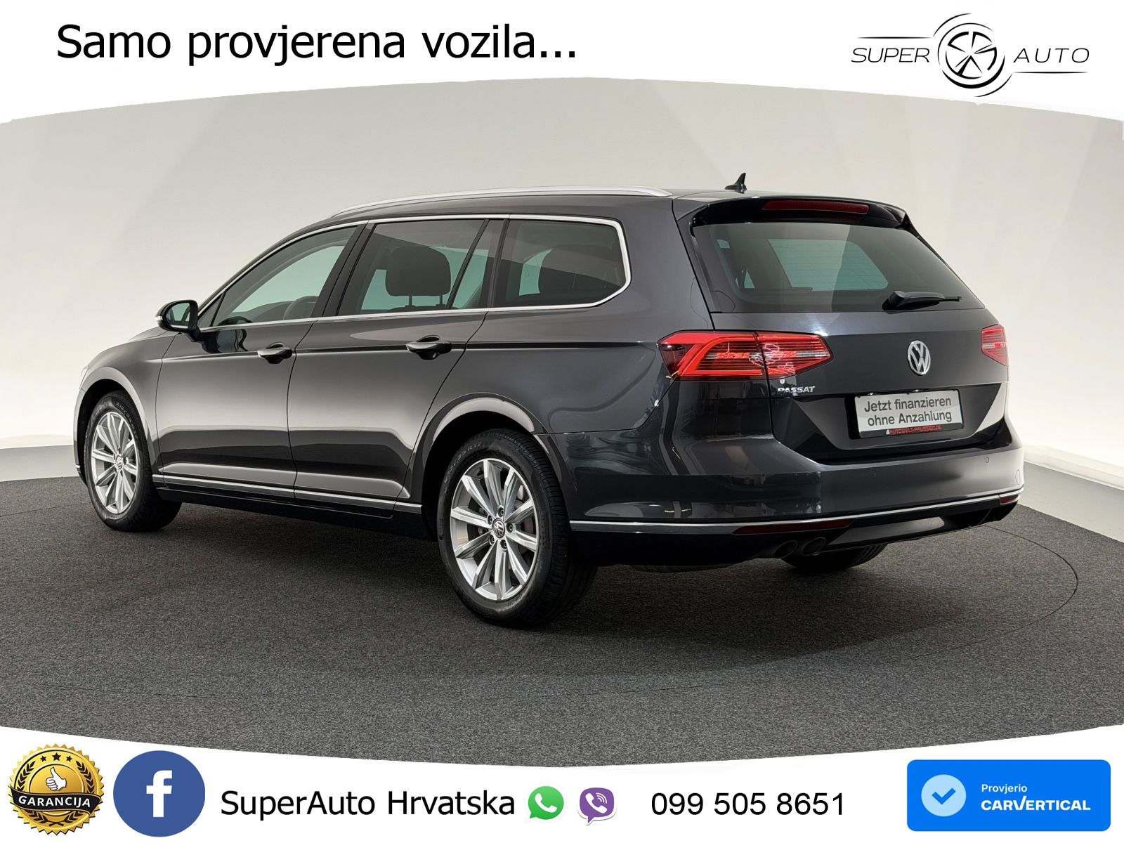 Volkswagen Passat Variant 2.0 TDI (190 KS) DSG Highline LED+GR SJED+ACC