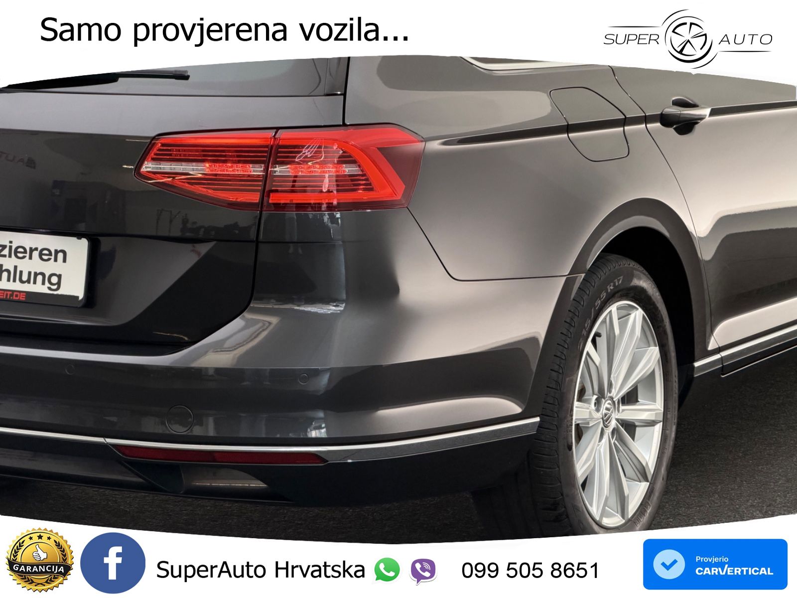 Volkswagen Passat Variant 2.0 TDI (190 KS) DSG Highline LED+GR SJED+ACC