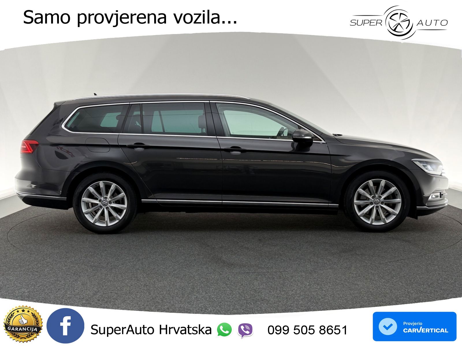 Volkswagen Passat Variant 2.0 TDI (190 KS) DSG Highline LED+GR SJED+ACC
