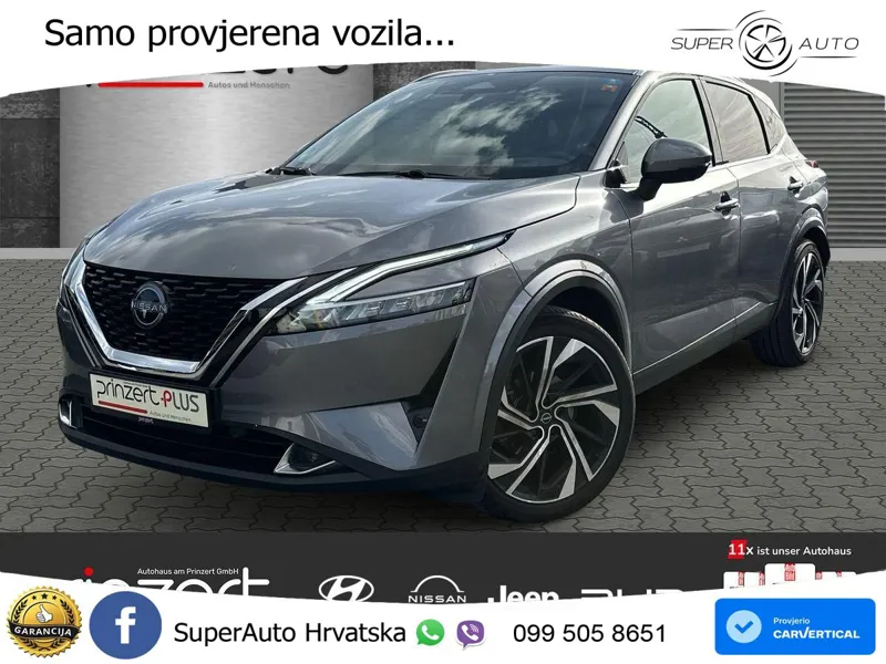Nissan Qashqai 1.3 DIG-T (158 KS) Xtronic Tekna LED+GR SJED+ACC