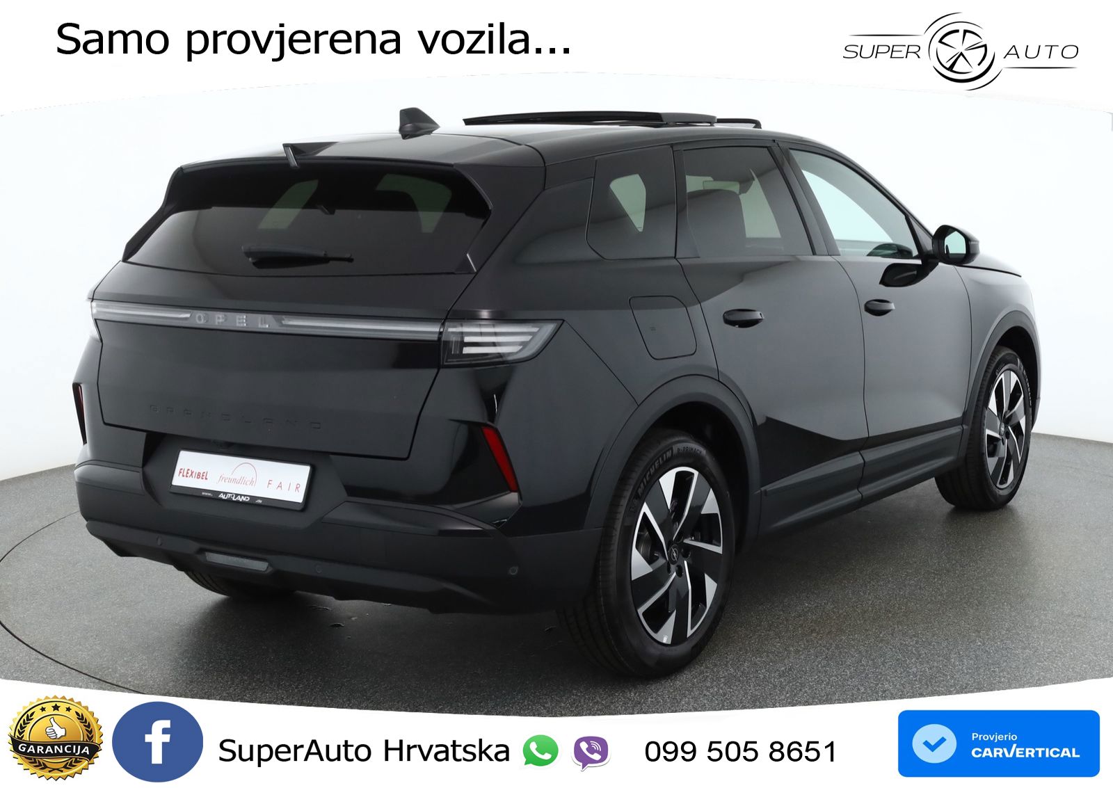 Opel Grandland 1.2 Turbo (145 KS) Hybrid eDCT Ultimate ACC+HEAD+GR SJED+360+PANO