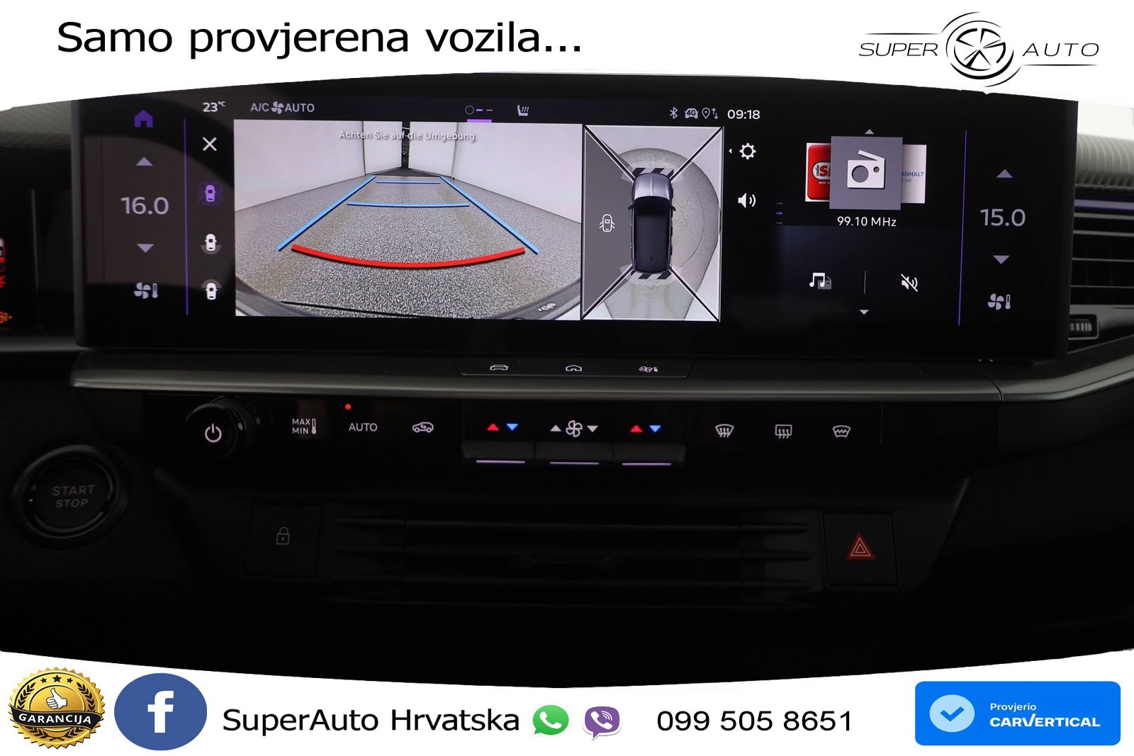 Opel Grandland 1.2 Turbo (145 KS) Hybrid eDCT Ultimate ACC+HEAD+GR SJED+360+PANO