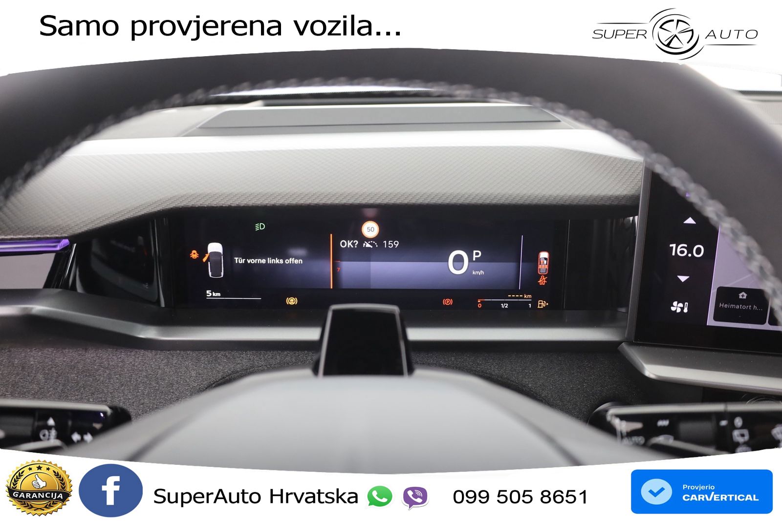 Opel Grandland 1.2 Turbo (145 KS) Hybrid eDCT Ultimate ACC+HEAD+GR SJED+360+PANO