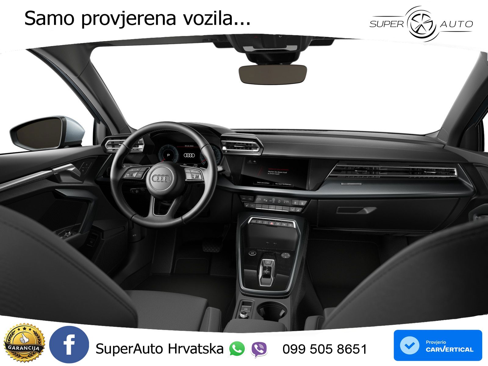 Audi A3 35 TDI (150 KS) LED+GR SJED+ACC