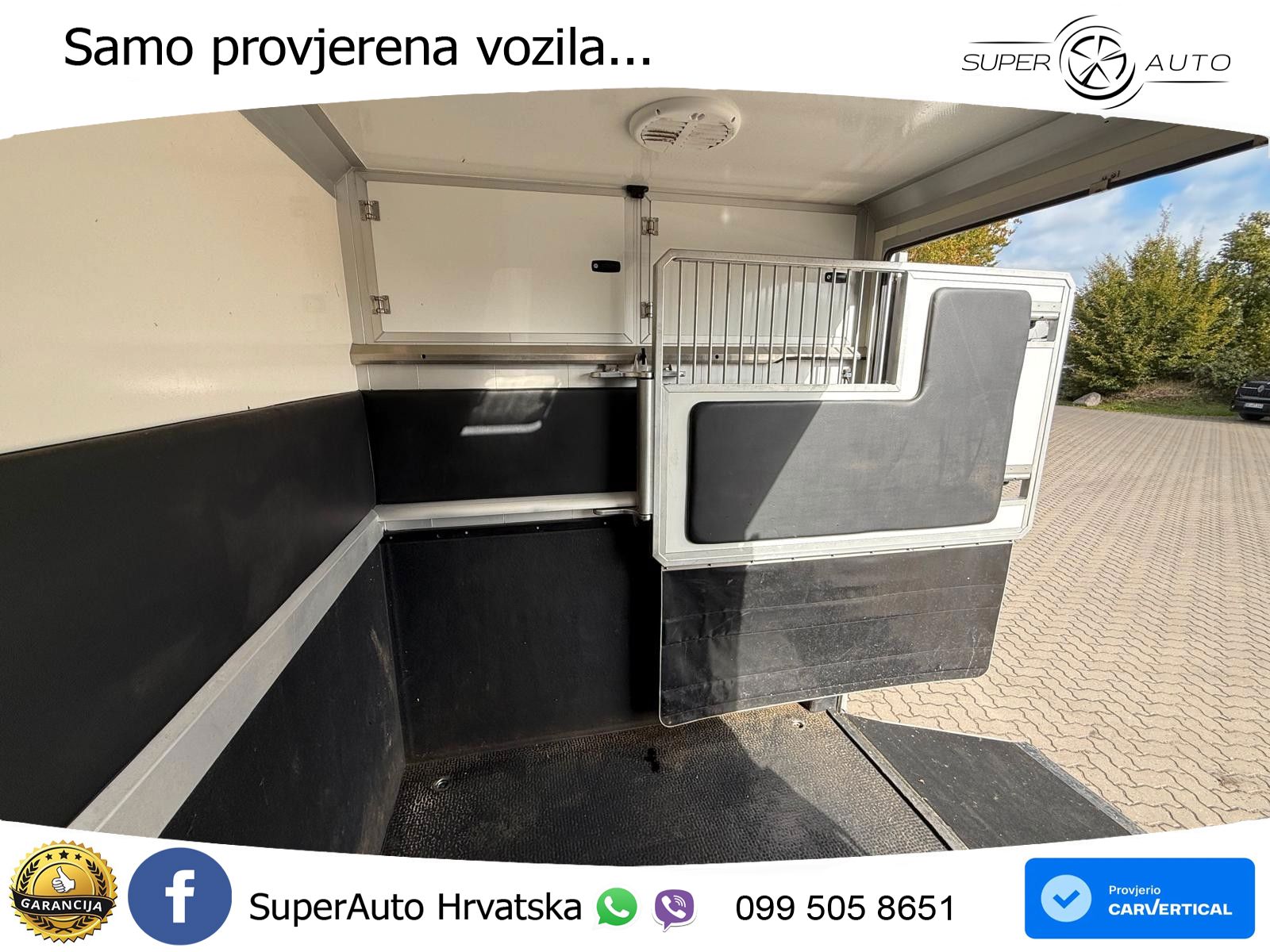 Renault Master STX 3 Sitzer  Haras / Hengste 163 KS
