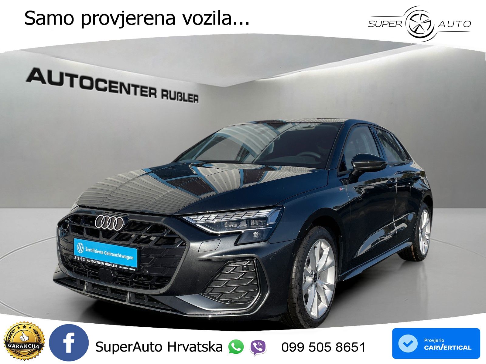 Audi A3 35 TFSI (150 KS) S tronic S line LED+GR SJED+ACC