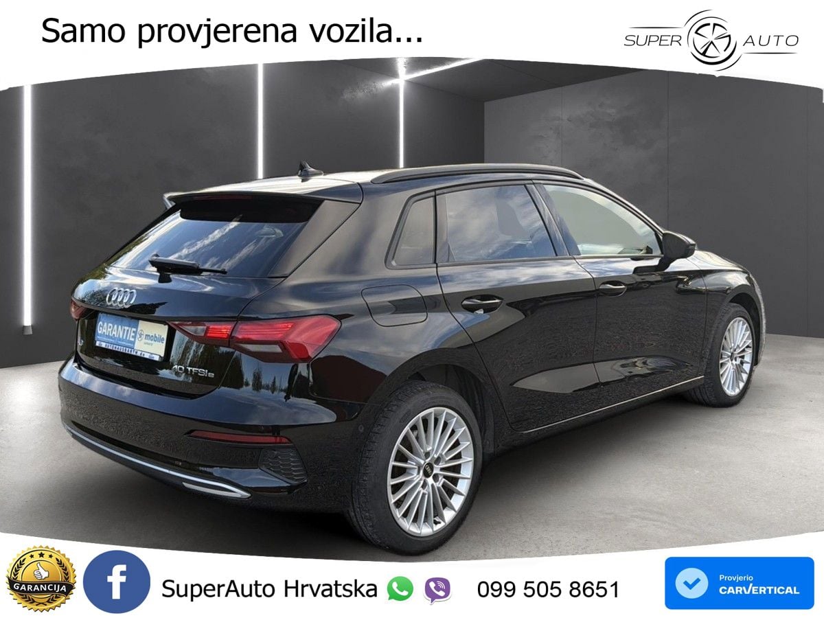 Audi A3 40 TFSIe (204 KS) S tronic advanced LED+GR SJED+ACC