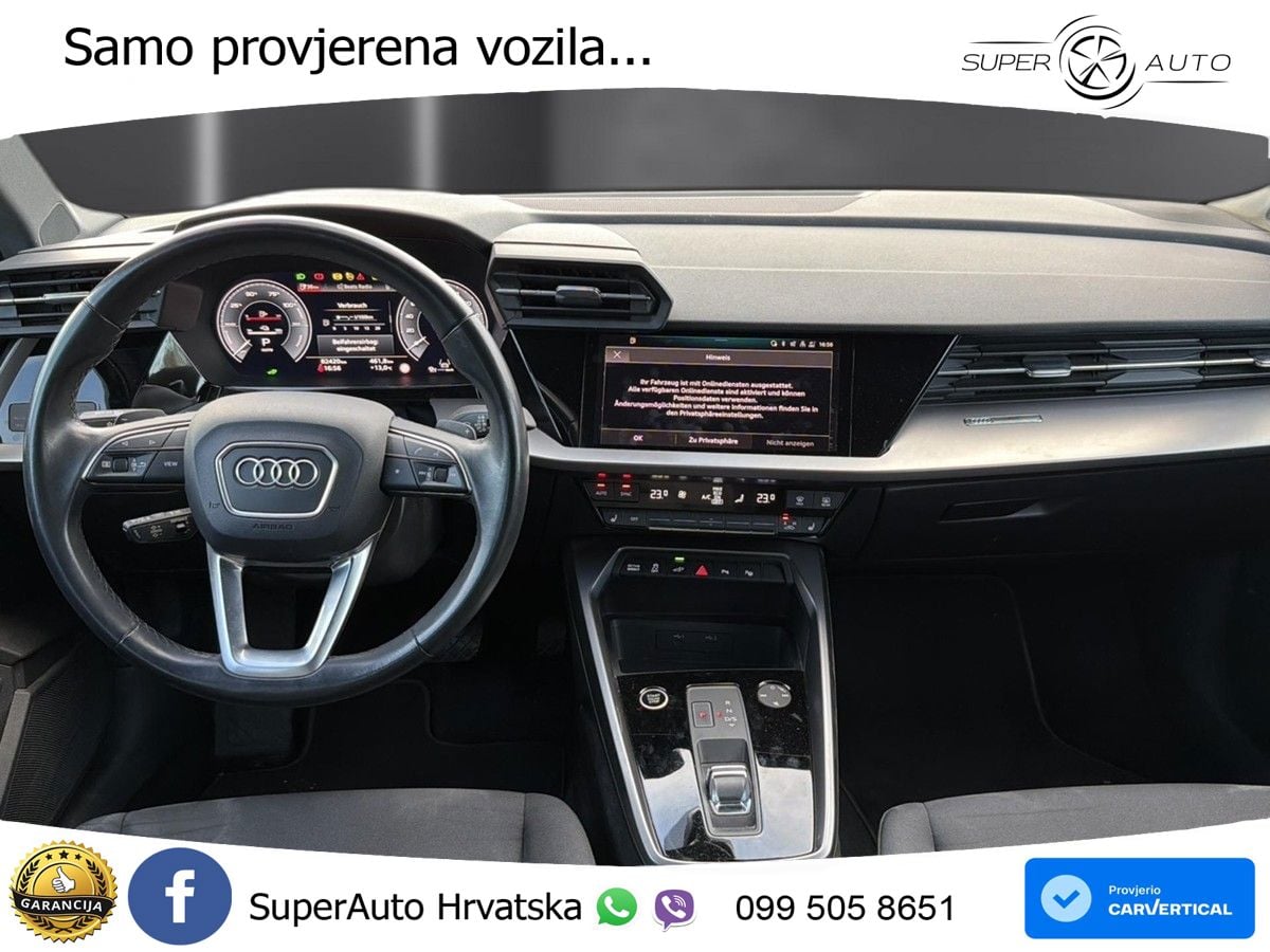 Audi A3 40 TFSIe (204 KS) S tronic advanced LED+GR SJED+ACC