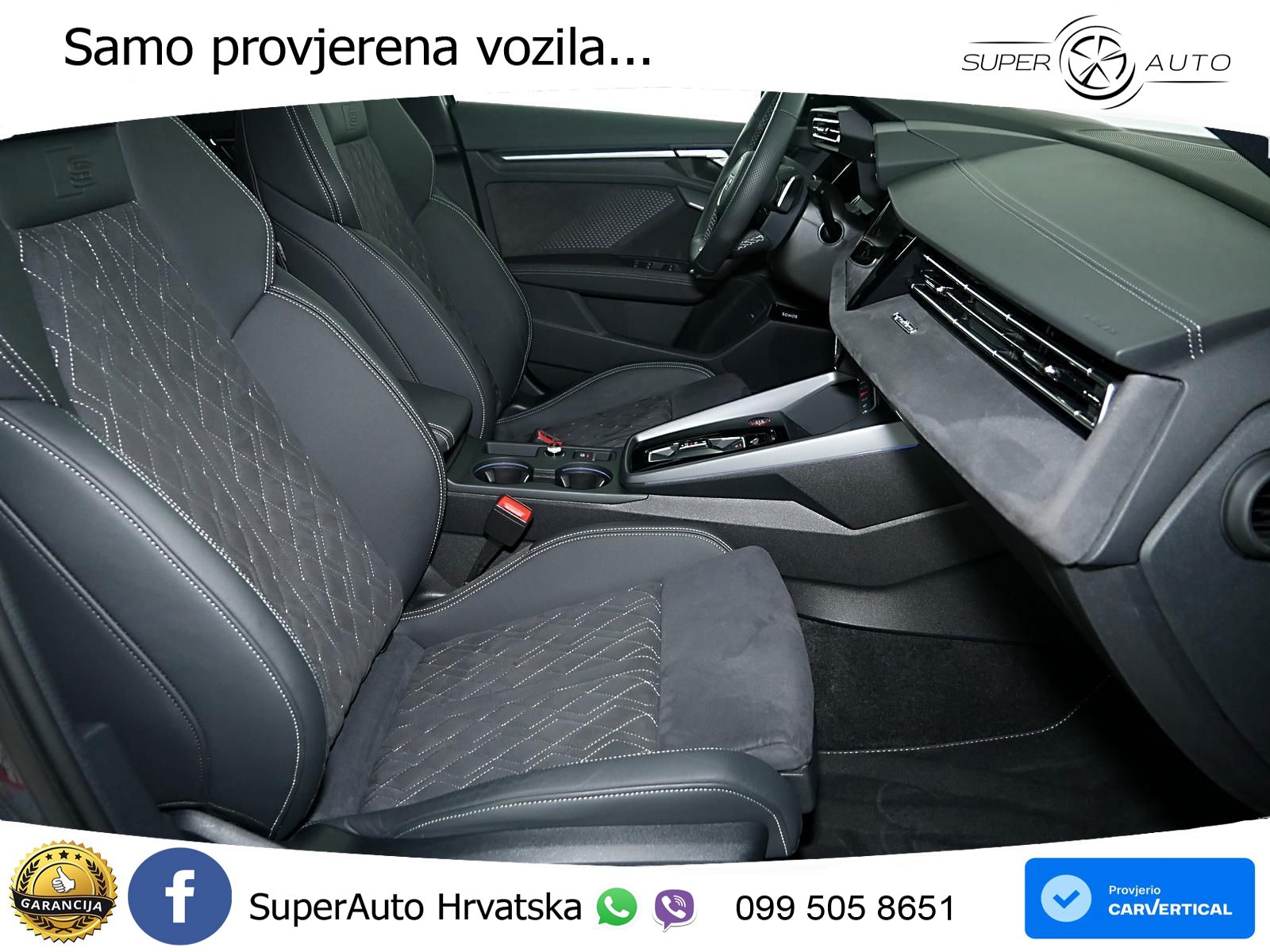 Audi S3 2.0 TFSI (333 KS) quattro S tronic MATRIX+GR SJED+KAM
