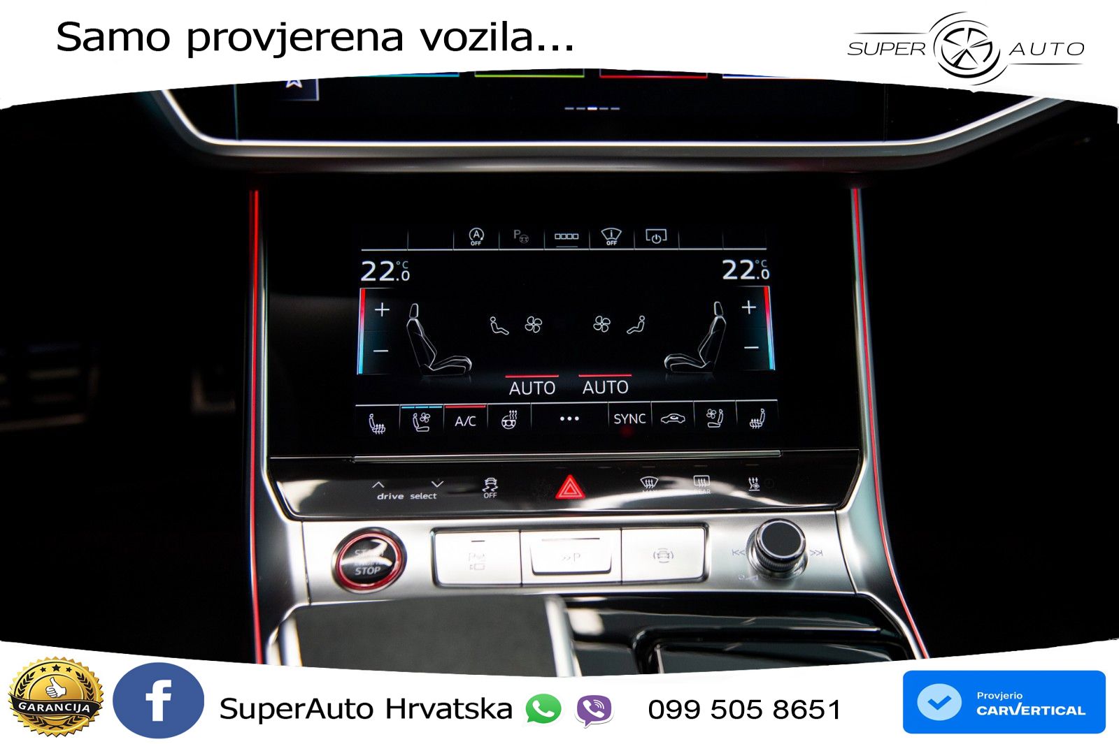Audi RS6 Avant 4.0 TFSI V8 performance (630 KS)  quattro tiptronic LED+GR SJED+ACC