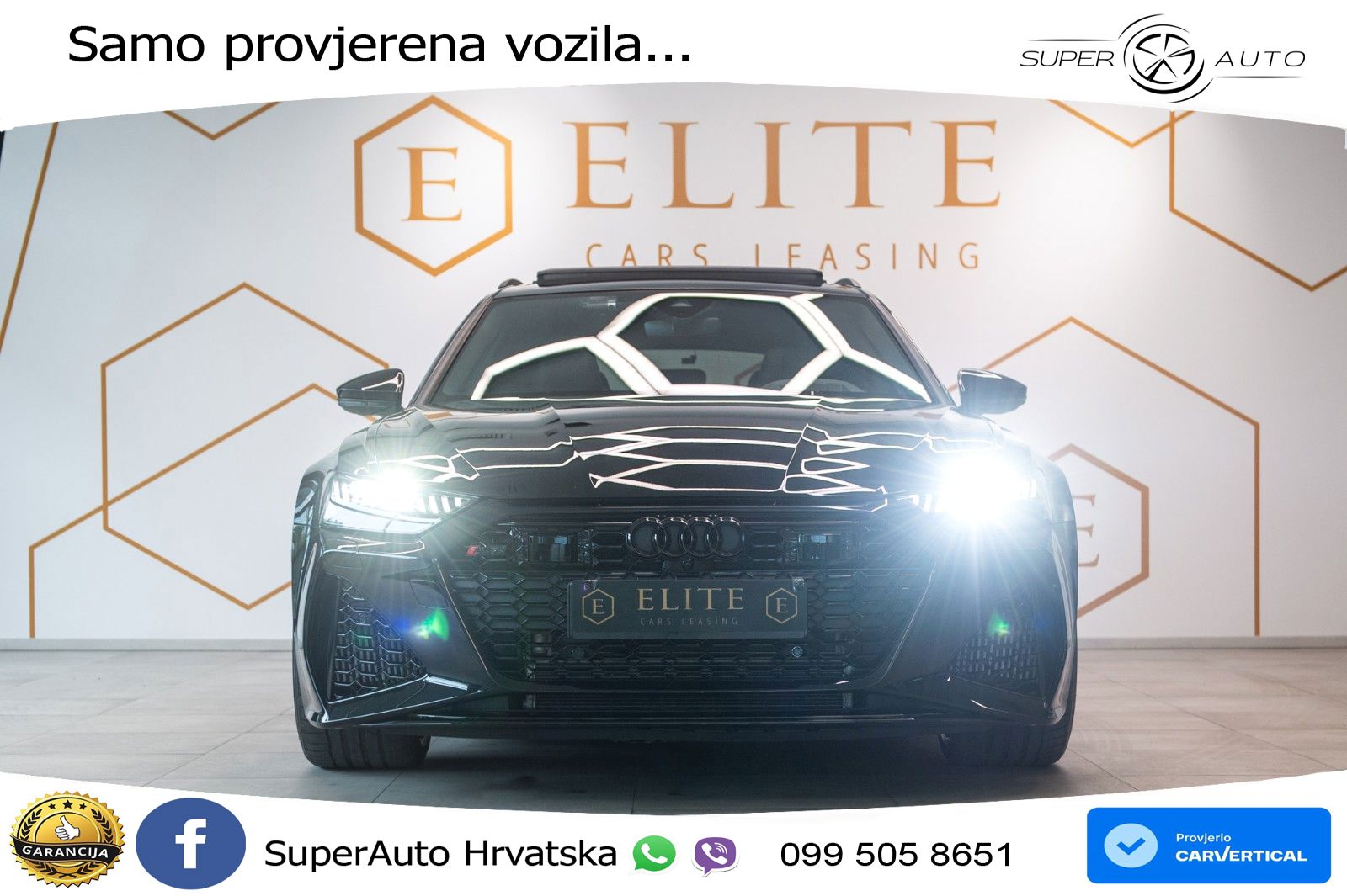 Audi RS6 Avant 4.0 TFSI V8 performance (630 KS)  quattro tiptronic LED+GR SJED+ACC
