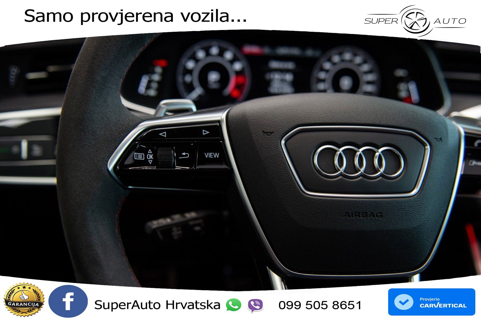 Audi RS6 Avant 4.0 TFSI V8 performance (630 KS)  quattro tiptronic LED+GR SJED+ACC