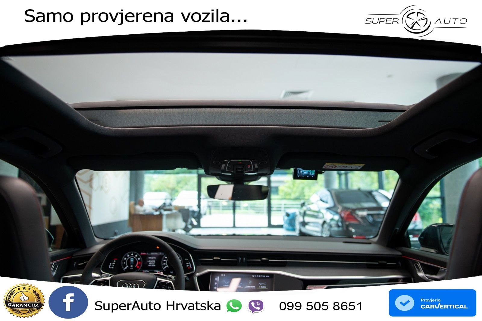 Audi RS6 Avant 4.0 TFSI V8 performance (630 KS)  quattro tiptronic LED+GR SJED+ACC