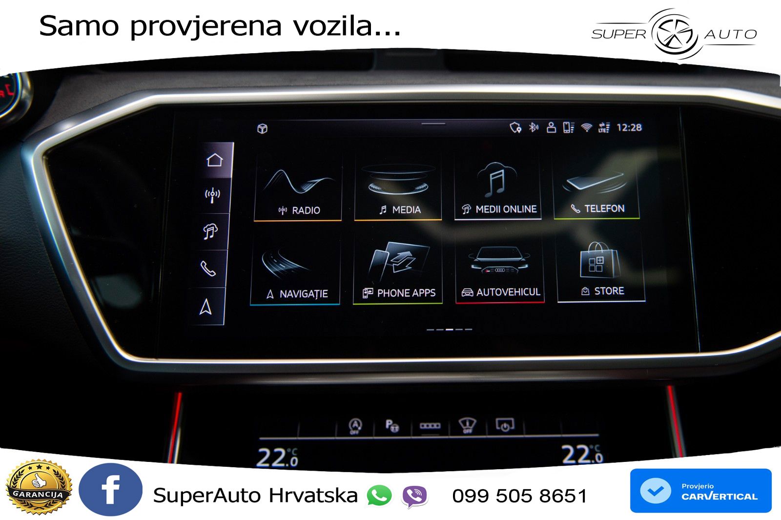 Audi RS6 Avant 4.0 TFSI V8 performance (630 KS)  quattro tiptronic LED+GR SJED+ACC