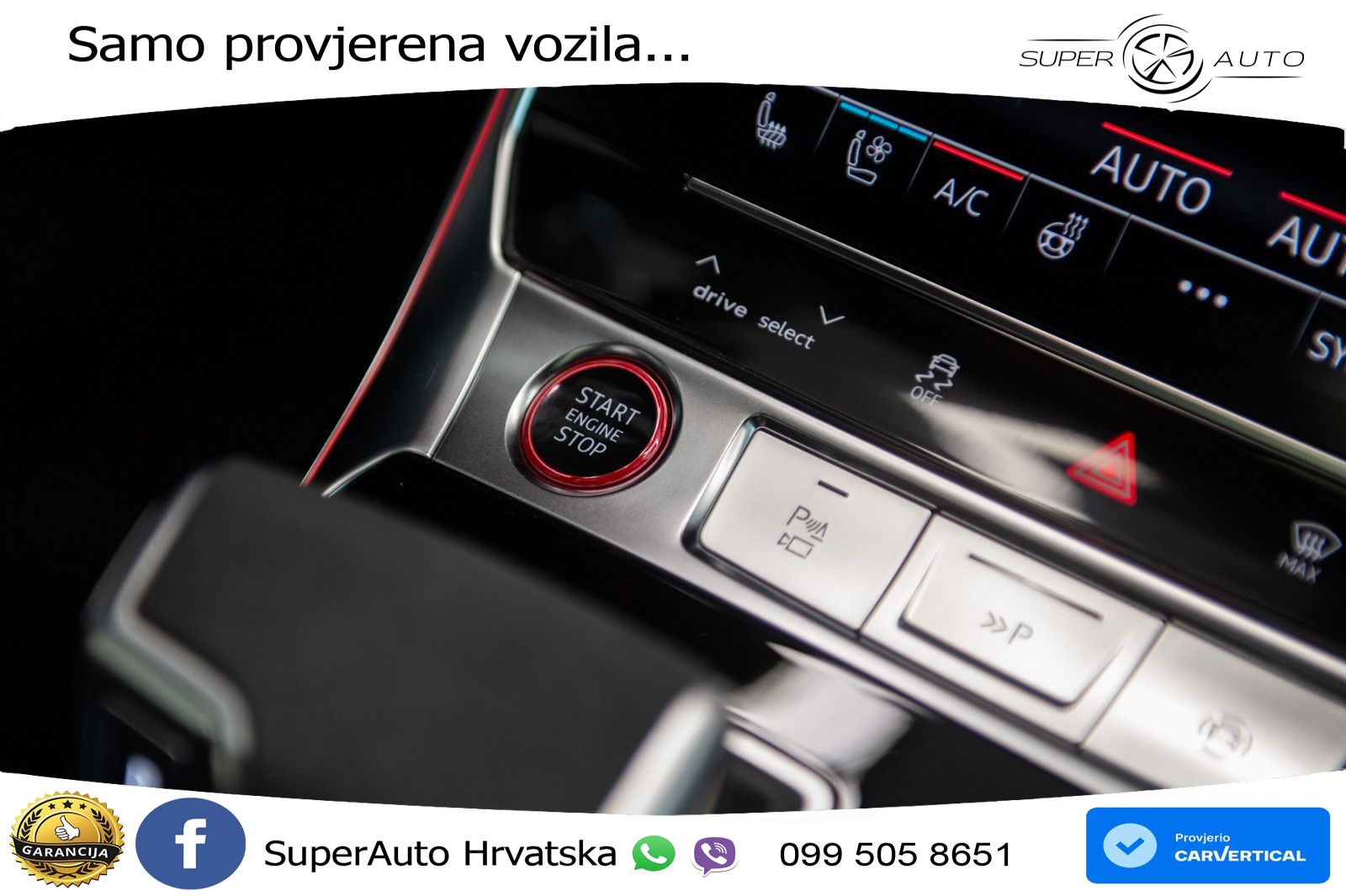 Audi RS6 Avant 4.0 TFSI V8 performance (630 KS)  quattro tiptronic LED+GR SJED+ACC