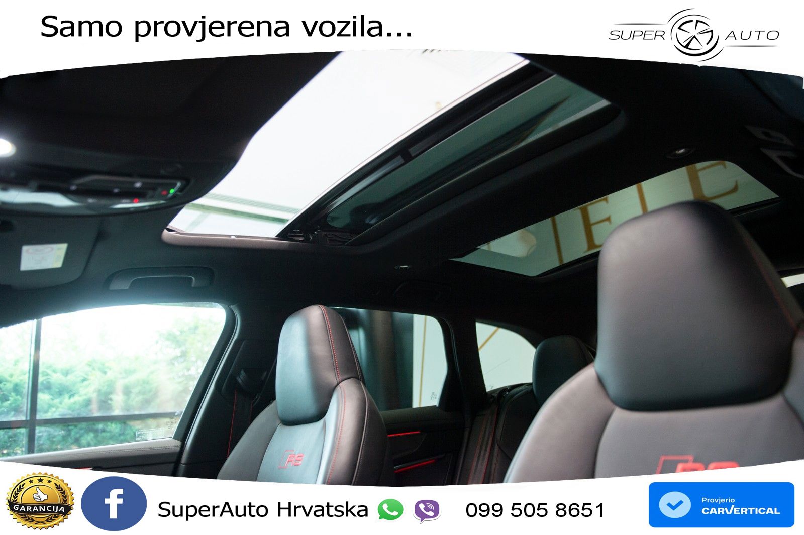 Audi RS6 Avant 4.0 TFSI V8 performance (630 KS)  quattro tiptronic LED+GR SJED+ACC