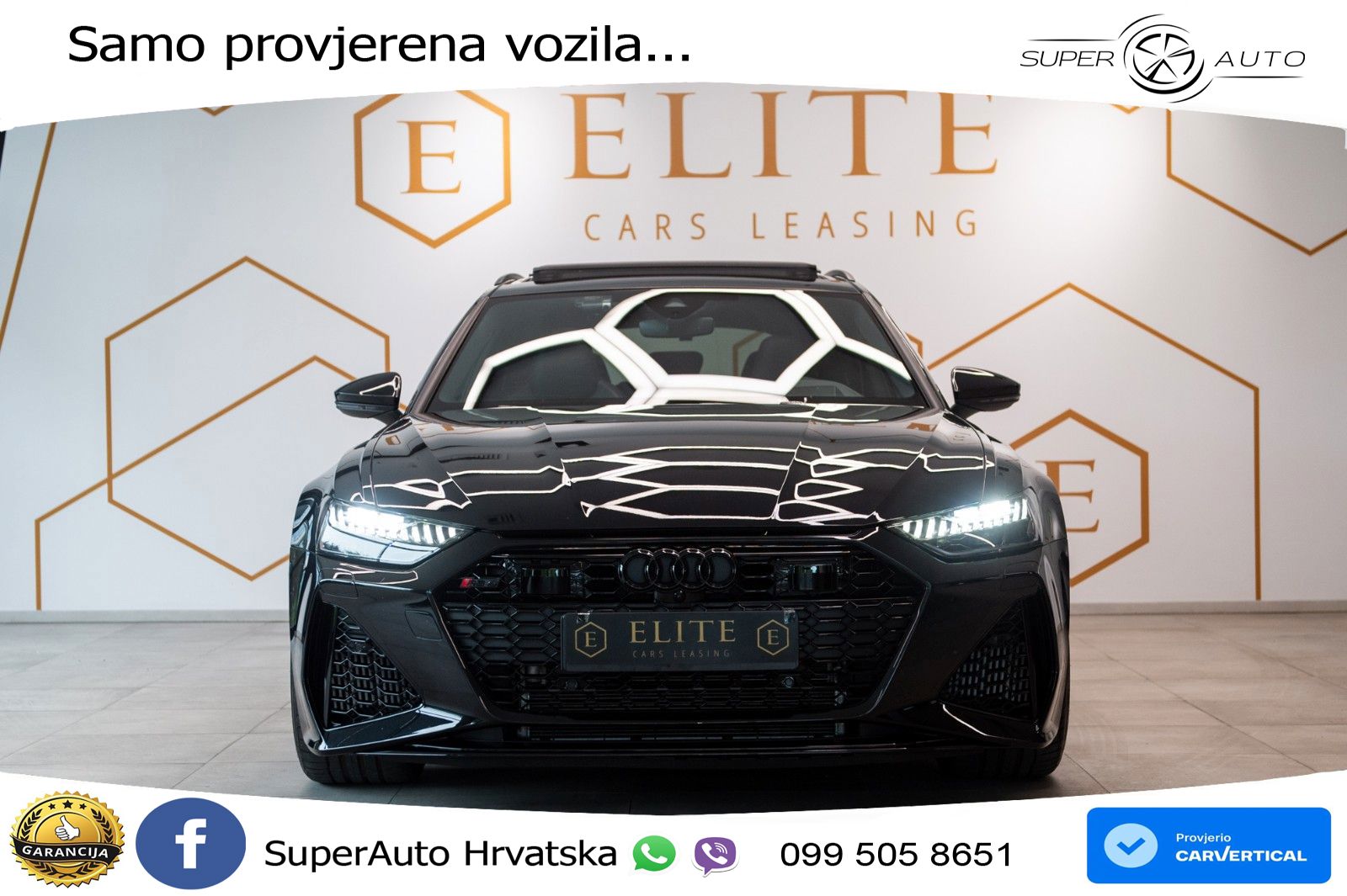 Audi RS6 Avant 4.0 TFSI V8 performance (630 KS)  quattro tiptronic LED+GR SJED+ACC