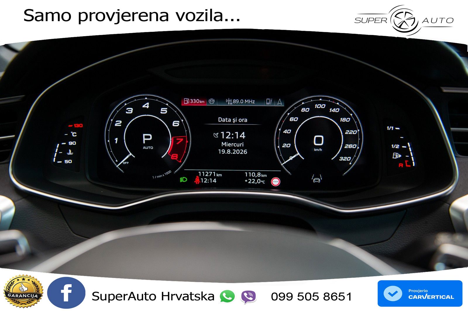 Audi RS6 Avant 4.0 TFSI V8 performance (630 KS)  quattro tiptronic LED+GR SJED+ACC