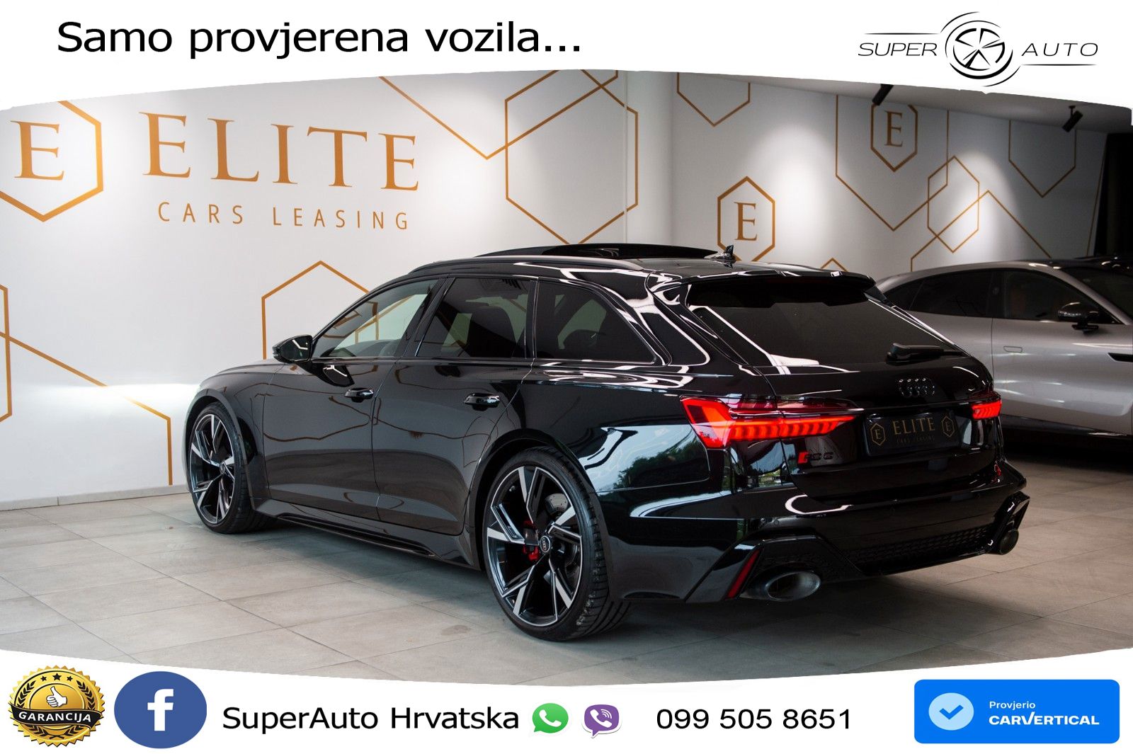 Audi RS6 Avant 4.0 TFSI V8 performance (630 KS)  quattro tiptronic LED+GR SJED+ACC