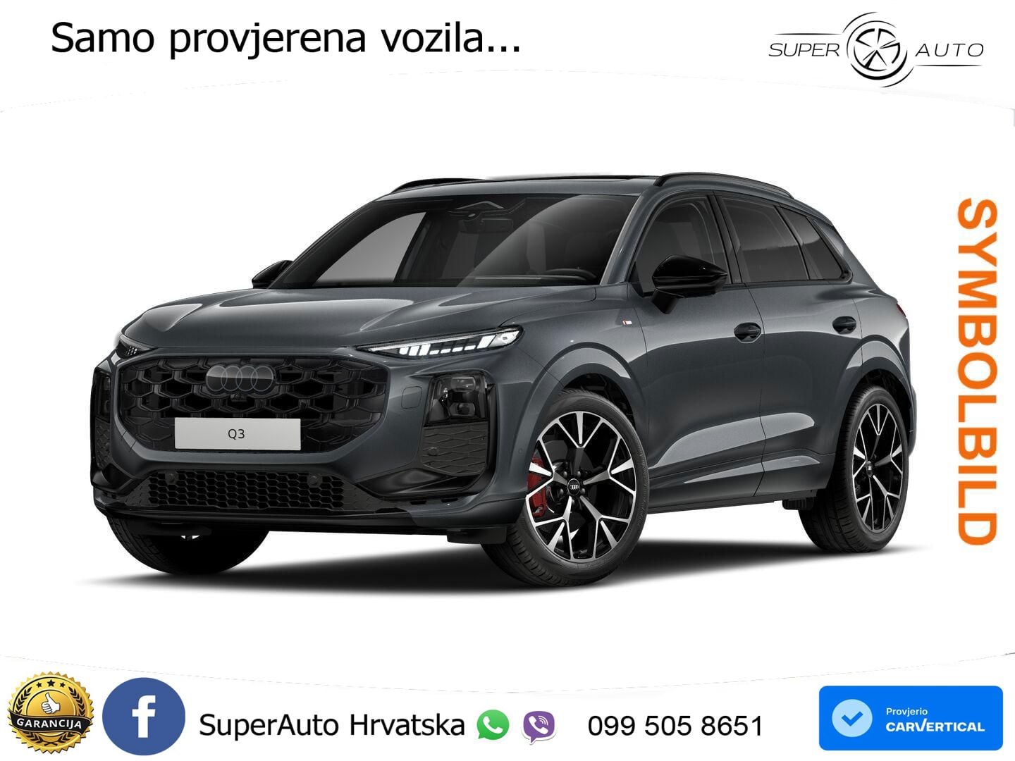 Audi Q3 2.0 TFSI (265 KS) quattro S tronic ACC+HEAD+GR SJED+360+PANO
