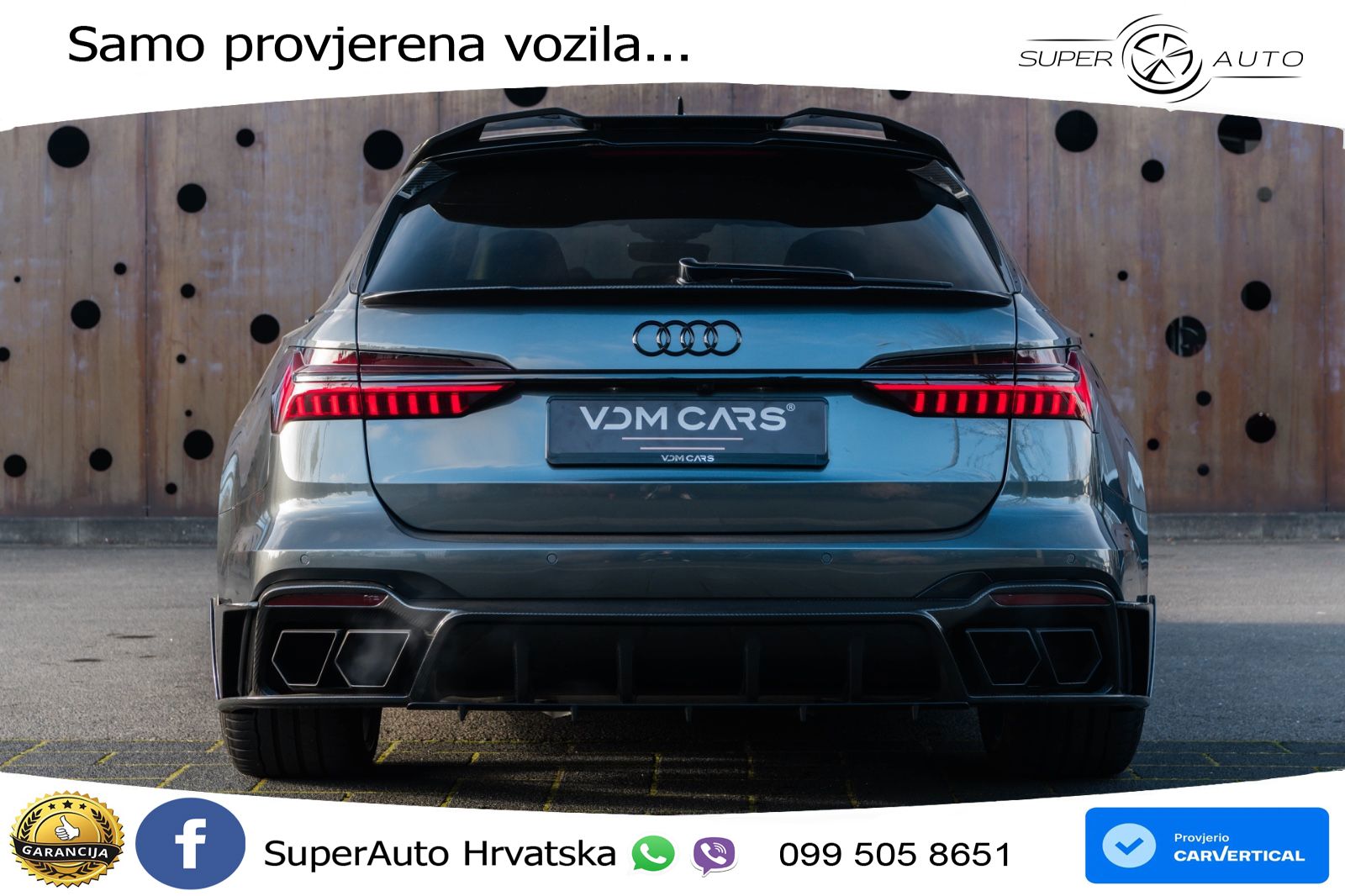 Audi RS6 Avant 4.0 TFSI V8 (600 KS) quattro Tiptronic LED+GR SJED+ACC