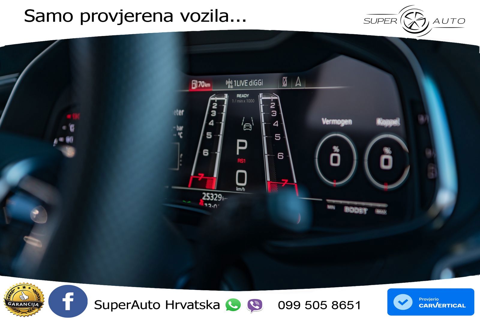 Audi RS6 Avant 4.0 TFSI V8 (600 KS) quattro Tiptronic LED+GR SJED+ACC