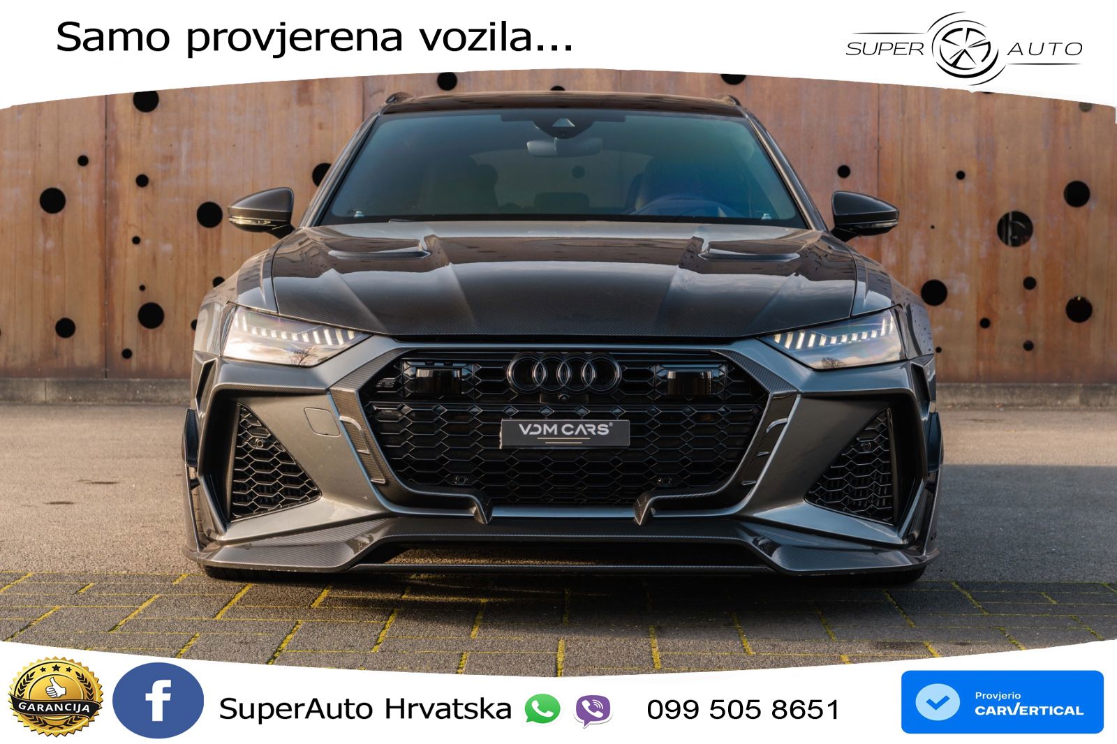 Audi RS6 Avant 4.0 TFSI V8 (600 KS) quattro Tiptronic LED+GR SJED+ACC