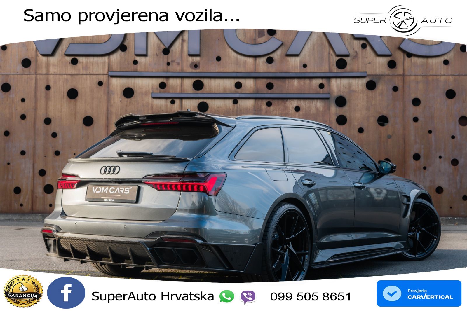 Audi RS6 Avant 4.0 TFSI V8 (600 KS) quattro Tiptronic LED+GR SJED+ACC