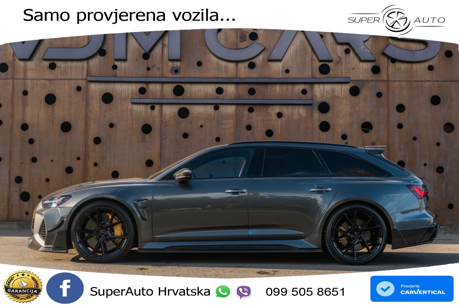 Audi RS6 Avant 4.0 TFSI V8 (600 KS) quattro Tiptronic LED+GR SJED+ACC