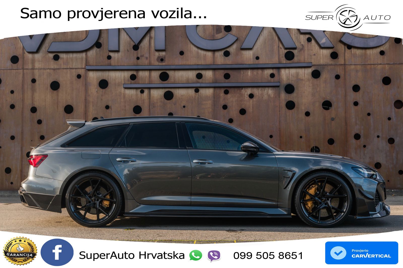 Audi RS6 Avant 4.0 TFSI V8 (600 KS) quattro Tiptronic LED+GR SJED+ACC