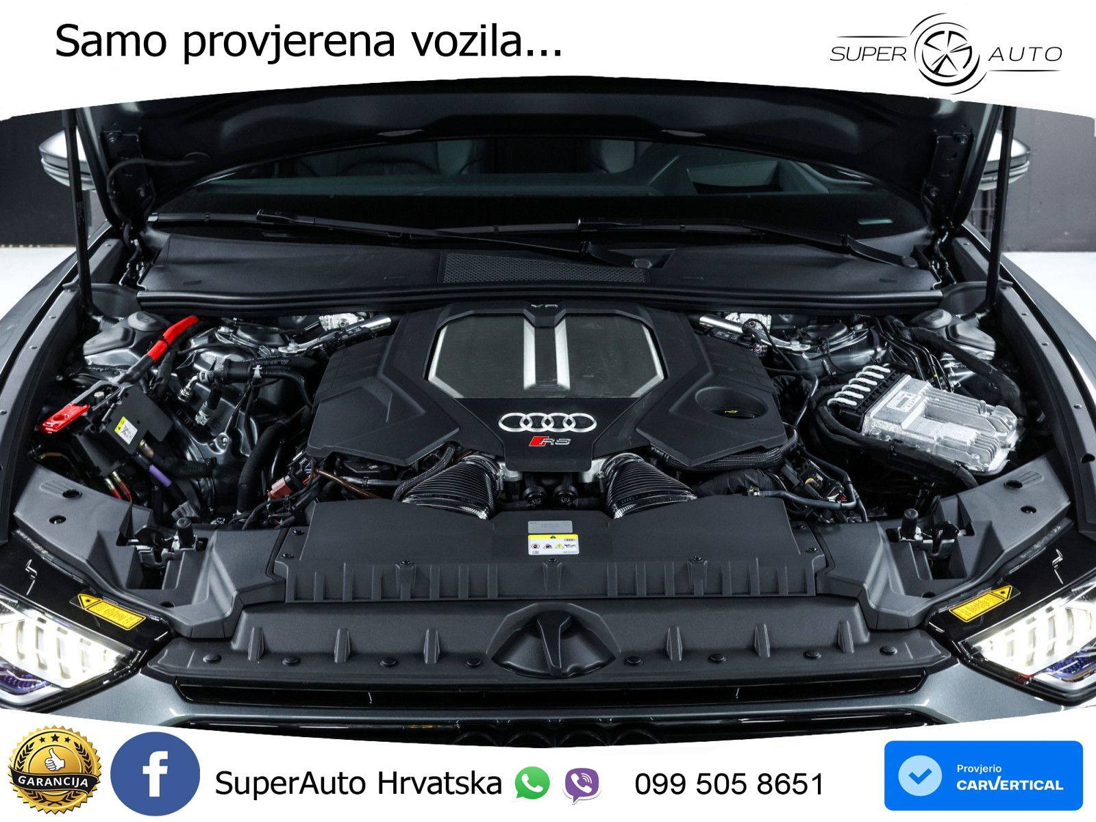 Audi RS6 Avant 4.0 TFSI V8 performance (630 KS)  quattro tiptronic LED+GR SJED+ACC