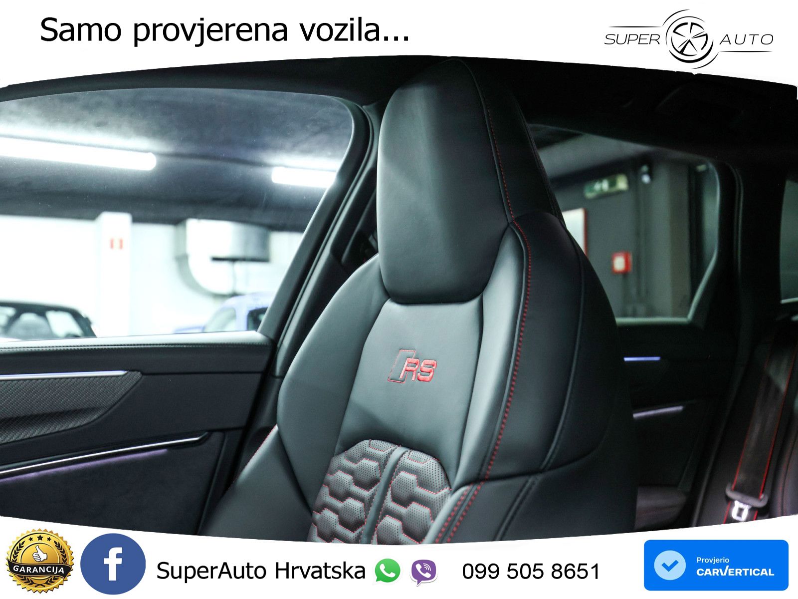 Audi RS6 Avant 4.0 TFSI V8 performance (630 KS)  quattro tiptronic LED+GR SJED+ACC