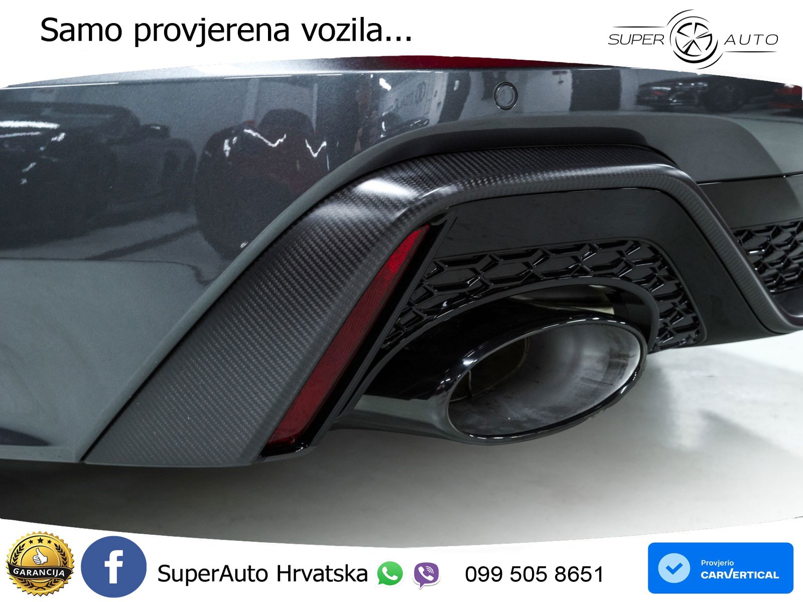Audi RS6 Avant 4.0 TFSI V8 performance (630 KS)  quattro tiptronic LED+GR SJED+ACC