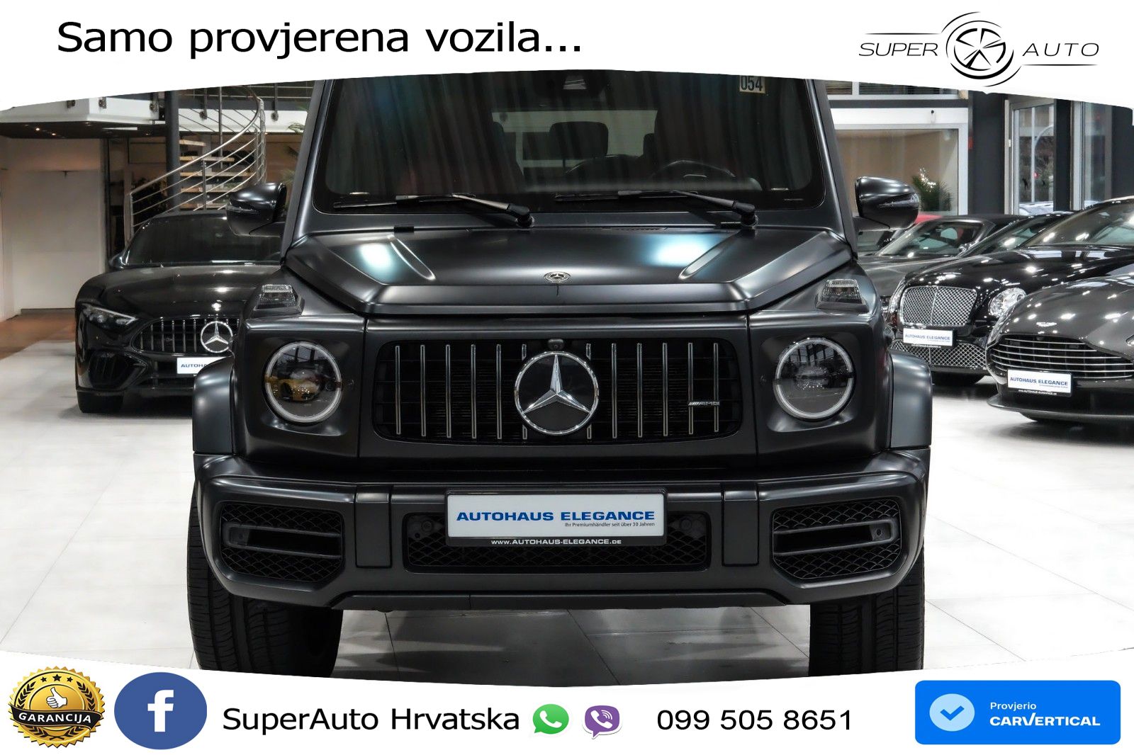 Mercedes AMG G 63 Long V8 (585 KS) 4MATIC 9G-TRONIC AMG SPEEDSHIFT TCT Superior LED+GR SJED+ACC
