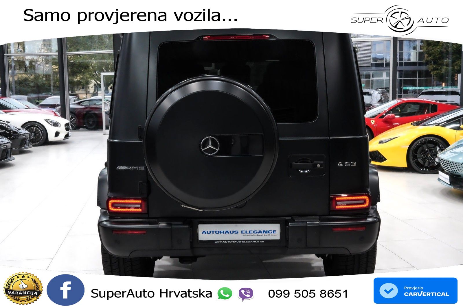 Mercedes AMG G 63 Long V8 (585 KS) 4MATIC 9G-TRONIC AMG SPEEDSHIFT TCT Superior LED+GR SJED+ACC