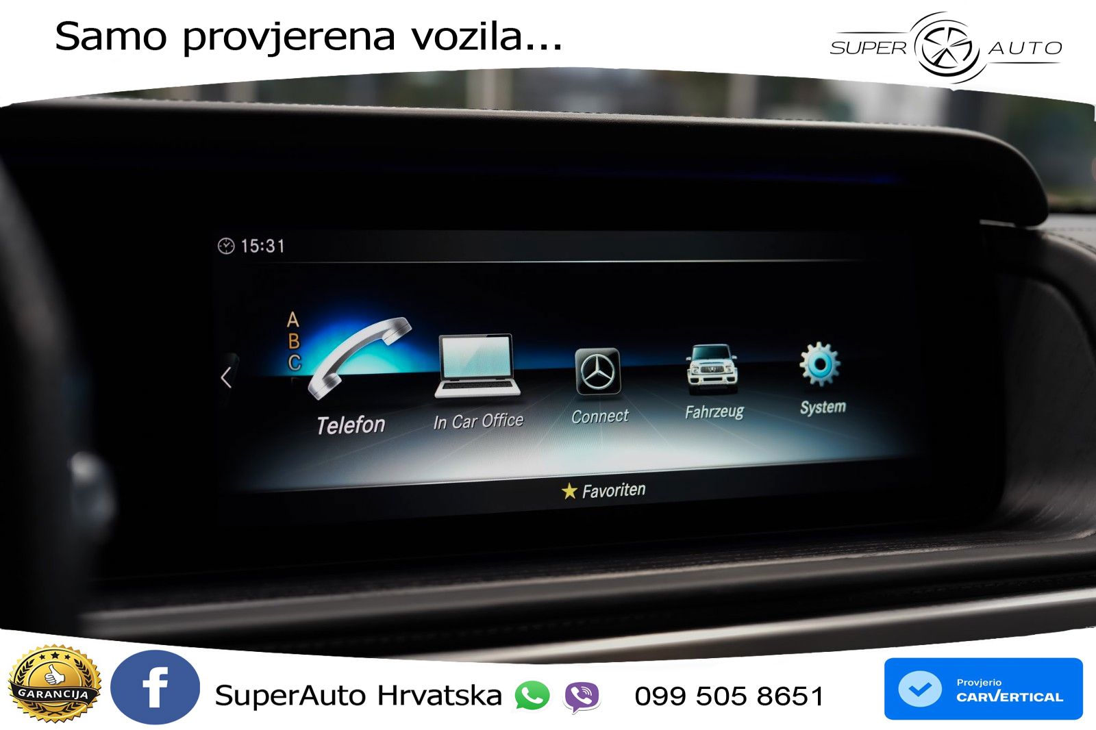 Mercedes AMG G 63 Long V8 (585 KS) 4MATIC 9G-TRONIC AMG SPEEDSHIFT TCT Superior LED+GR SJED+ACC