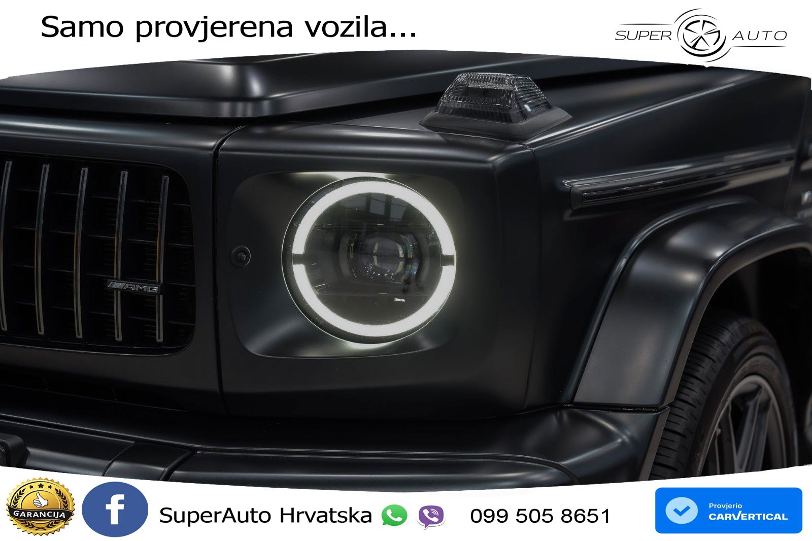 Mercedes AMG G 63 Long V8 (585 KS) 4MATIC 9G-TRONIC AMG SPEEDSHIFT TCT Superior LED+GR SJED+ACC