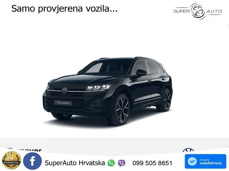 Volkswagen Touareg 3.0 V6 TDI (286 KS) 4MOTION Tiptronic R-Line ZRAČNI+ACC+GR SJED+KAM+PANO