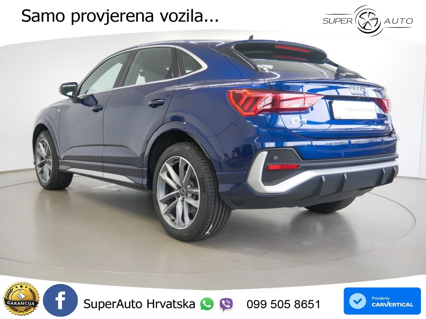 Audi Q3 45 TFSIe (245 KS) S tronic S line MATRIX+GR SJED+KAM
