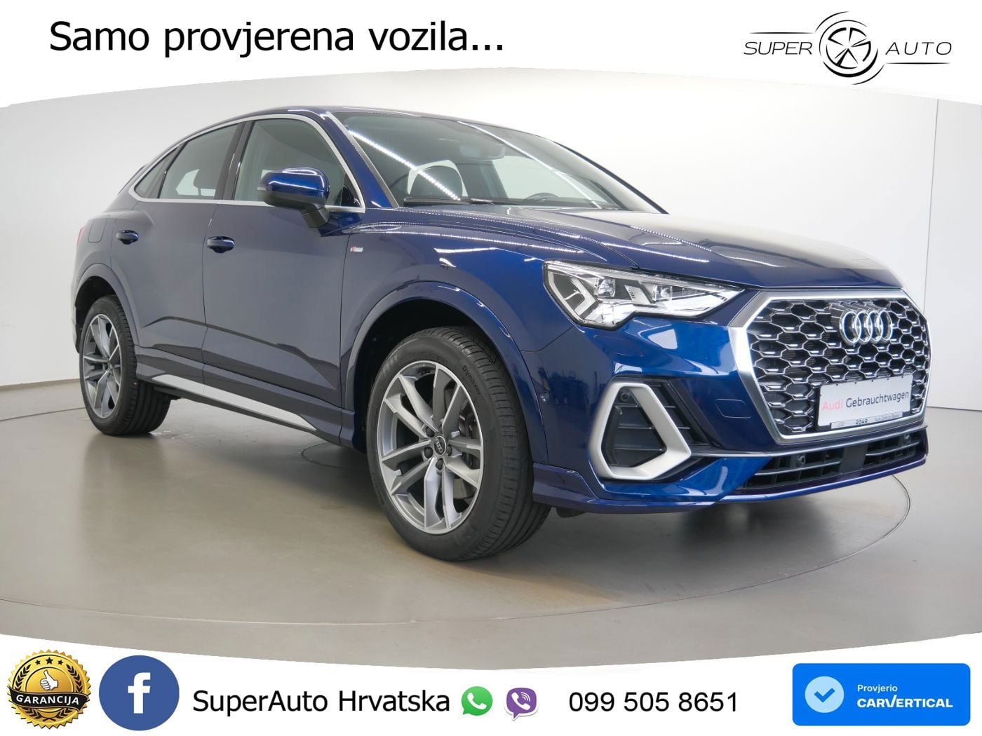 Audi Q3 45 TFSIe (245 KS) S tronic S line MATRIX+GR SJED+KAM