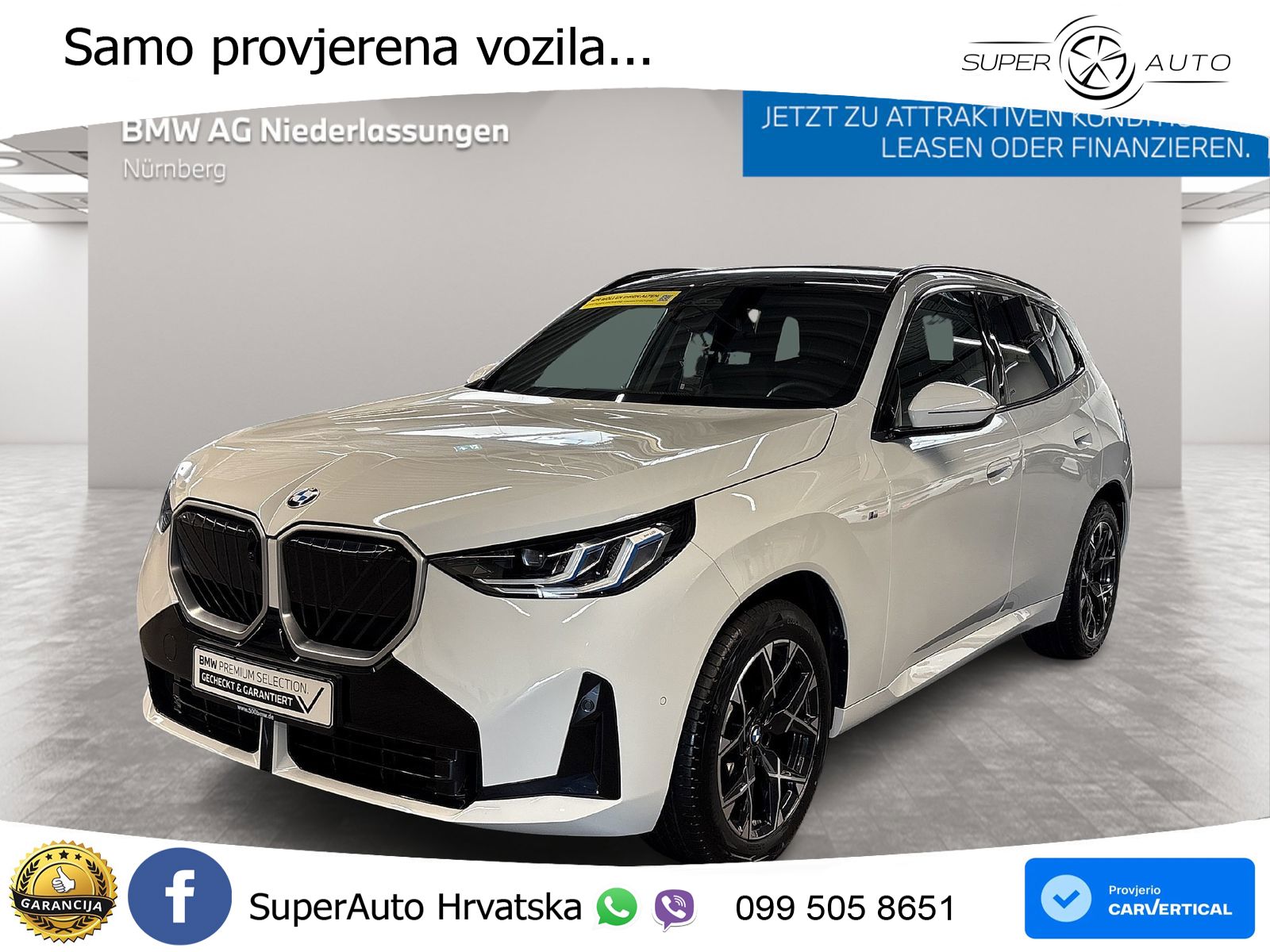 BMW X3 20 xDrive Steptronic M Sport ACC+GR SJED+360+PANO