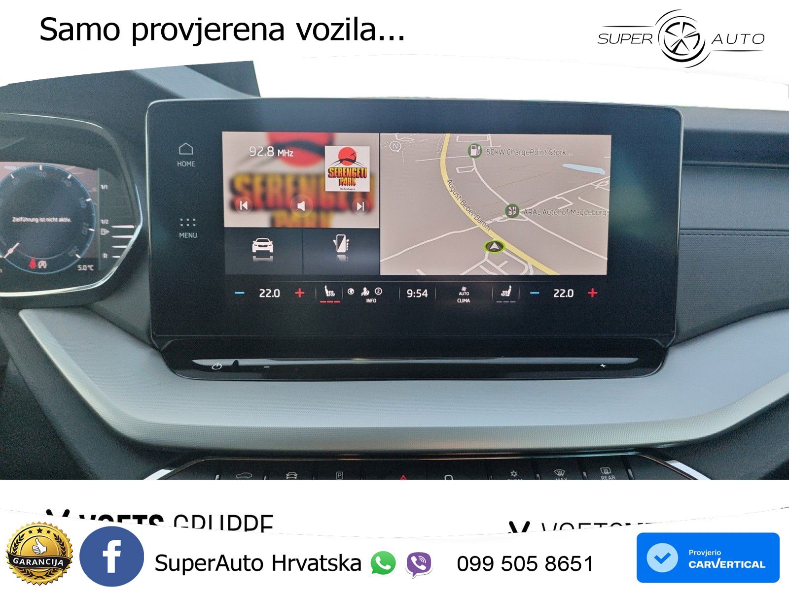 Škoda Octavia Combi 2.0 TDI (150 KS) DSG MATRIX+GR SJED+KAM